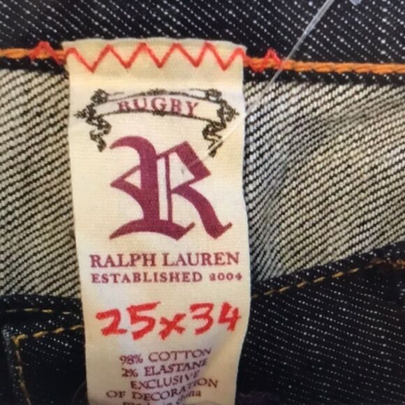 NWOT Ralph Lauren Rigby Jeans size 25 x 34 - Picture 6 of 7